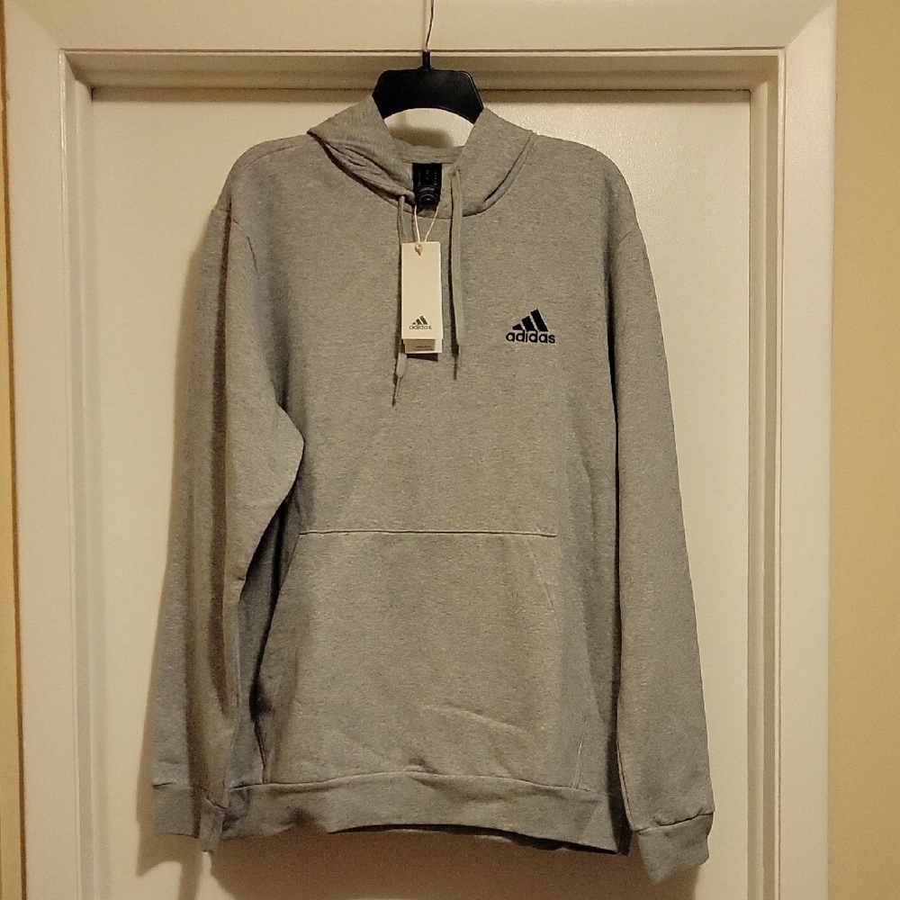 NWT: adidas Men's Feel Cozy Long Sleeve Active Hoodie